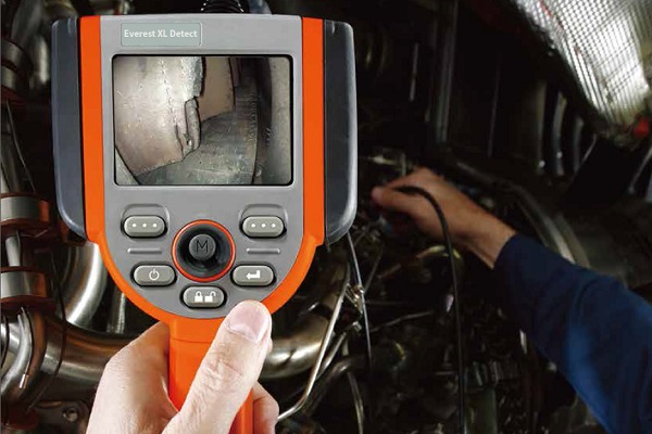 工業內窺鏡檢測電廠燃氣輪機