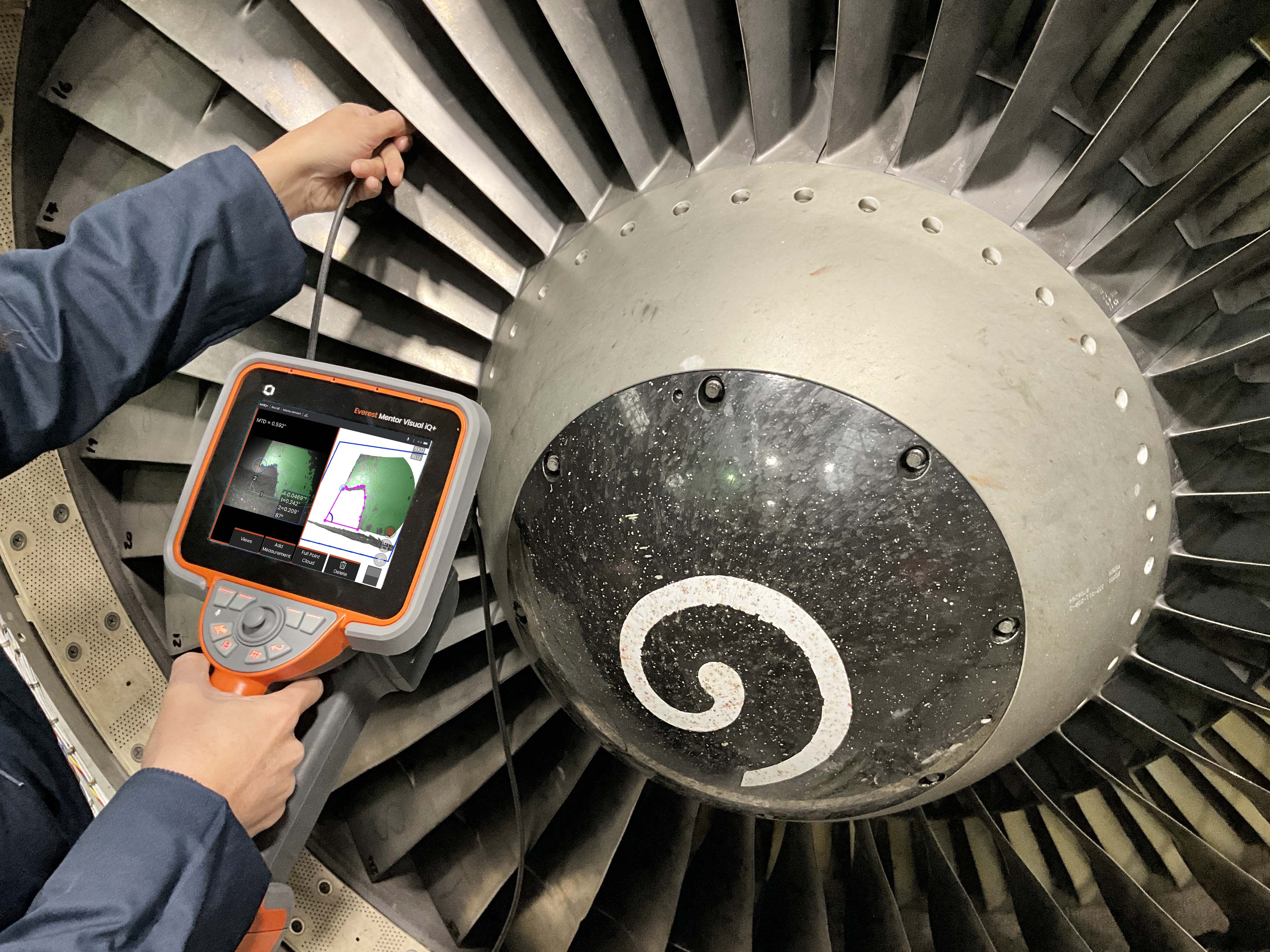 韋林工業內窺鏡守護航空運維安全·助力航空發動機檢測